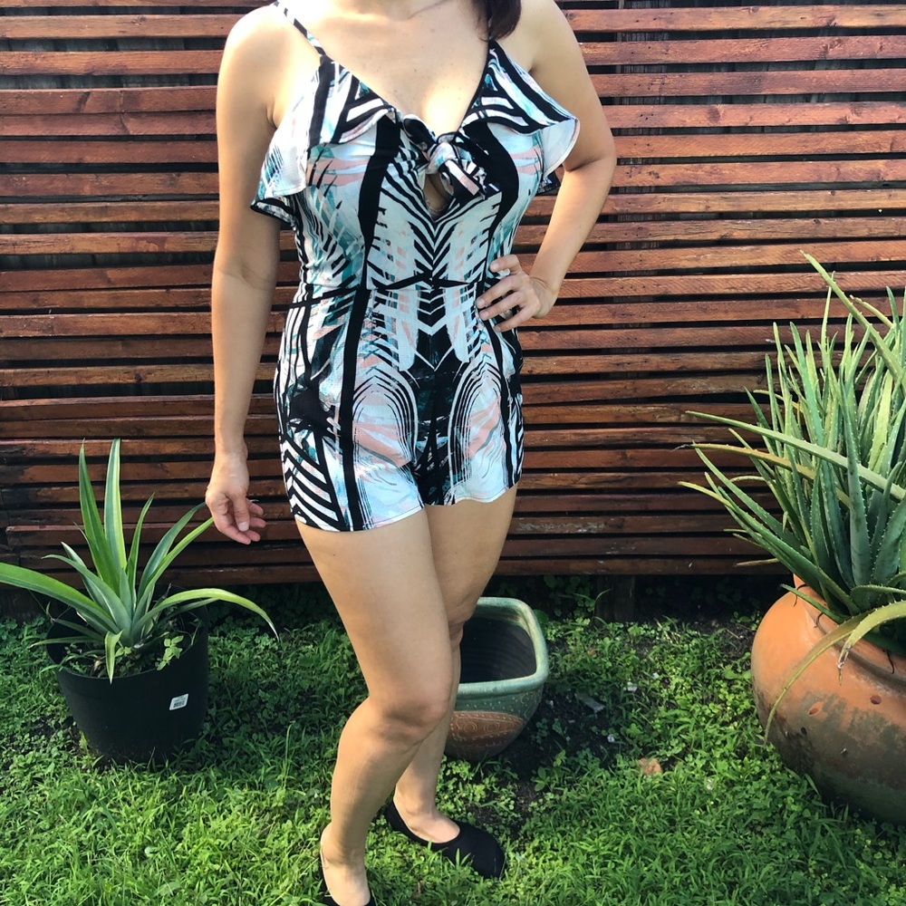 NWT Material Girl Romper
